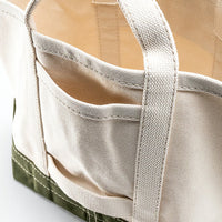 WORKERS  Tool Bag, Medium-Short Hangle, Ecru x OD