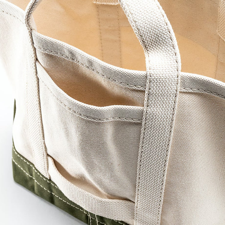 WORKERS Tool Bag, Medium-Short Handle, Ecru x OD