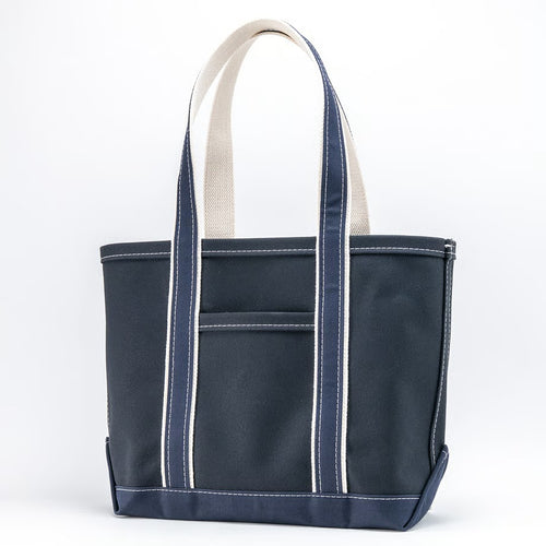 WORKERS  Deluxe Pocket Tote Bag/ Dark Navy x Navy Handle/Long