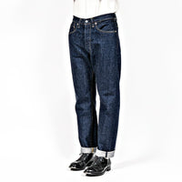 WORKERS 37 801XH, Buckle Back, Blue Selvedge