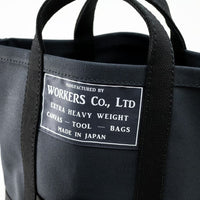WORKERS Tool Bag, Medium-Short Handle, Ecru x Black (copy)