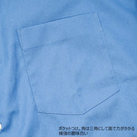 WORKERS  BOX SHIRT, Blue poplin