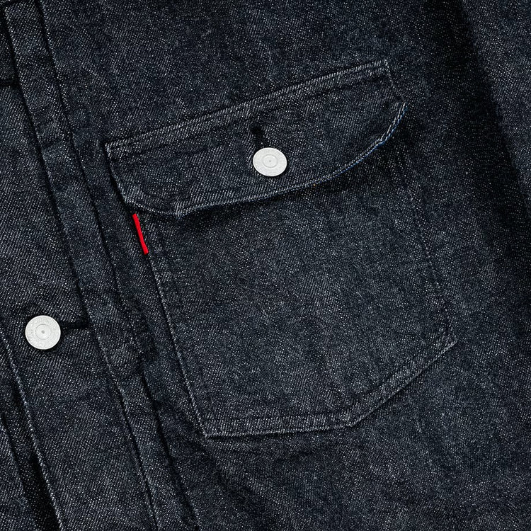WORKERS  Lot 806XH, Full-Back, 13.7 oz, Black Raw Denim