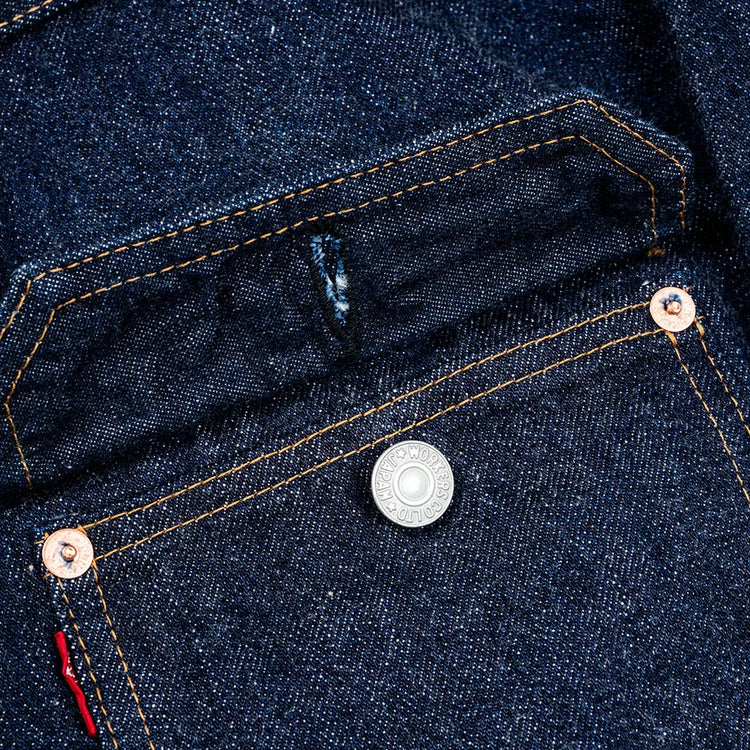 WORKERS  Lot 806XH, Full-Back, 14.7 oz, Indigo Raw Denim