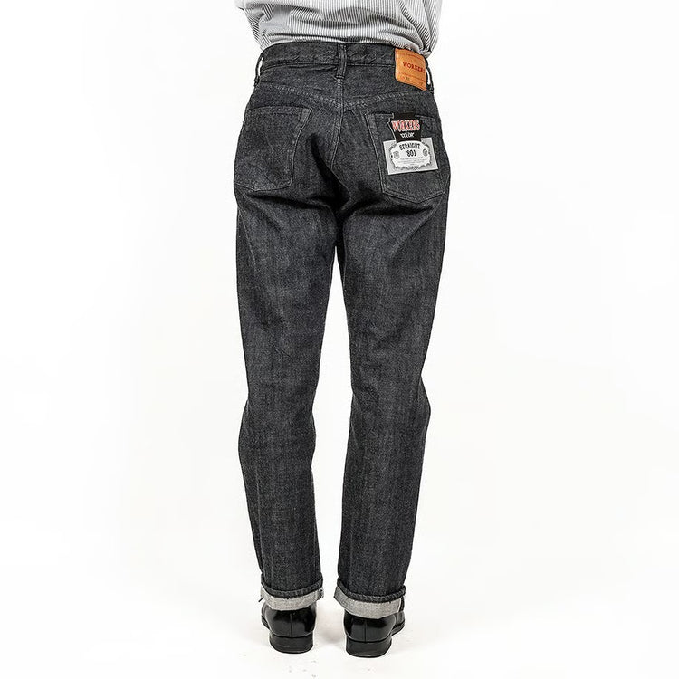WORKERS Lot 801 Straight Jeans Black