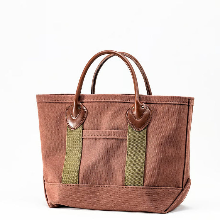 WORKERS  Leather Handle Tote_Brown_Medium/Short Handle