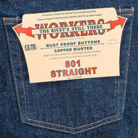 WORKERS  Lot 801 Straight Jeans