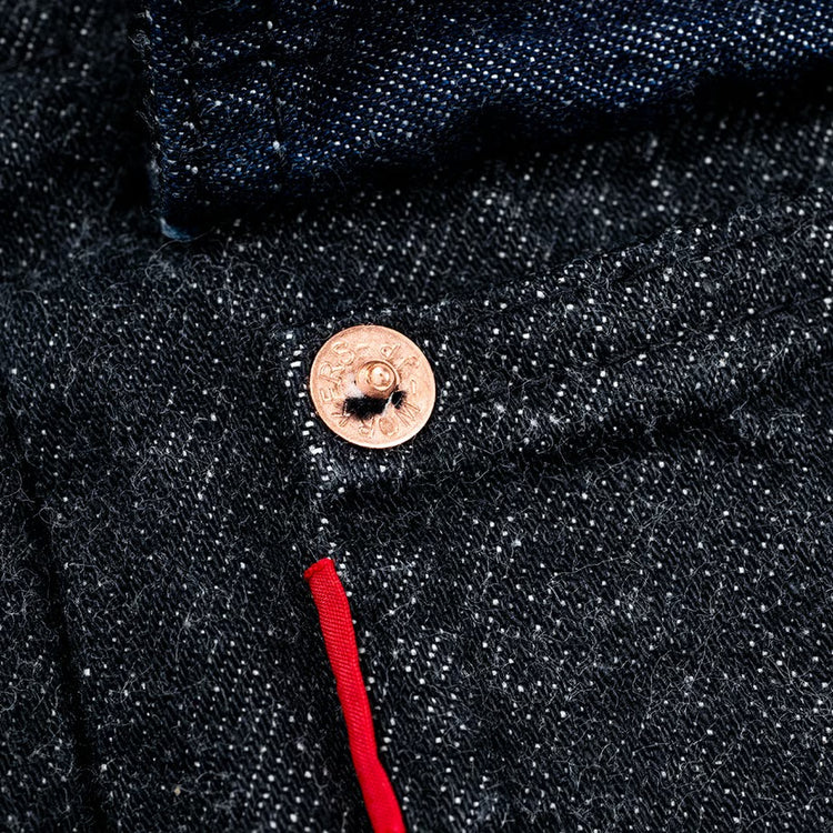 WORKERS  Lot 806XH, Full-Back, 13.7 oz, Black Raw Denim
