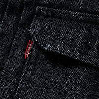 WORKERS  Lot 806XH, Full-Back, 13.7 oz, Black Raw Denim