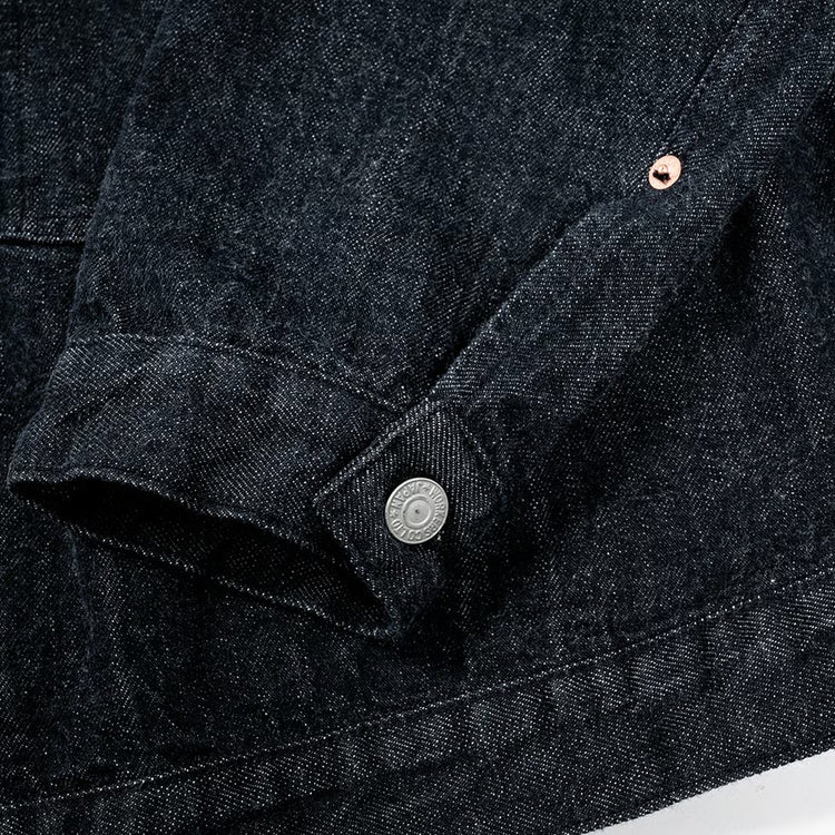 WORKERS  Lot 806XH, Full-Back, 13.7 oz, Black Raw Denim