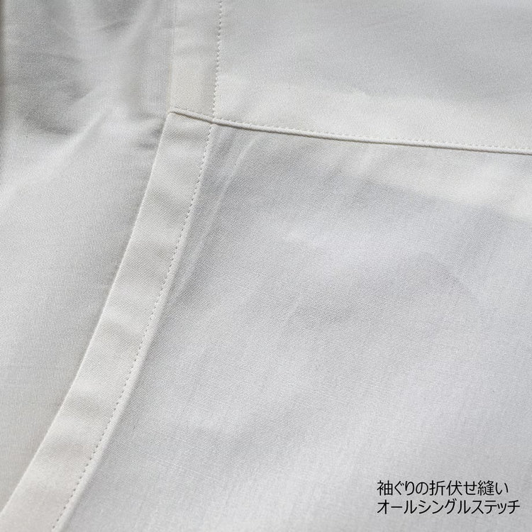 WORKERS  BOX SHIRT, White poplin