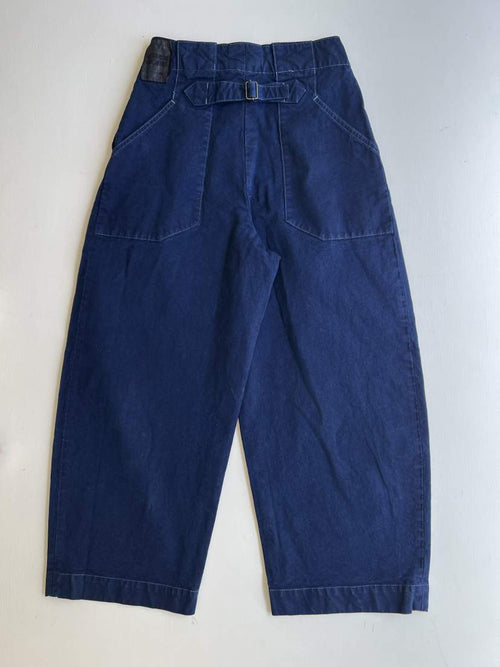 Handwerker  HW wide trousers Bizen ichigo(Indigo Garment Dye）260502