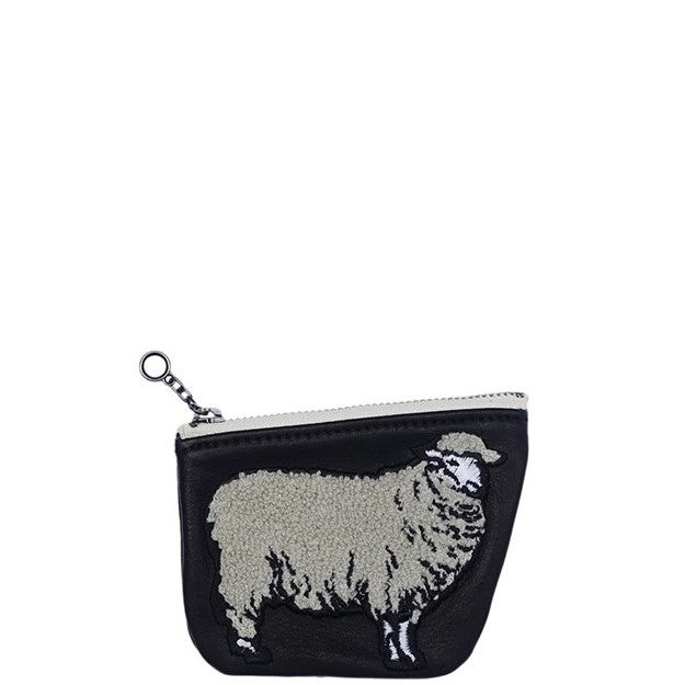 Riprap COIN PURSE "SHEEP" BLACK