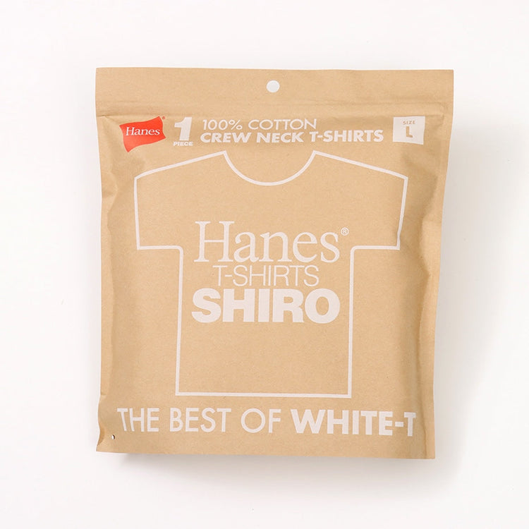 Hanes / T-SHIRTS SHIRO (HM1-X201) Crew Neck T-Shirt 24SS