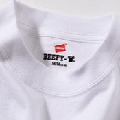 Hanes / Plus Size BEEFY-T T-Shirt 25SS BEEFY-T WHITE