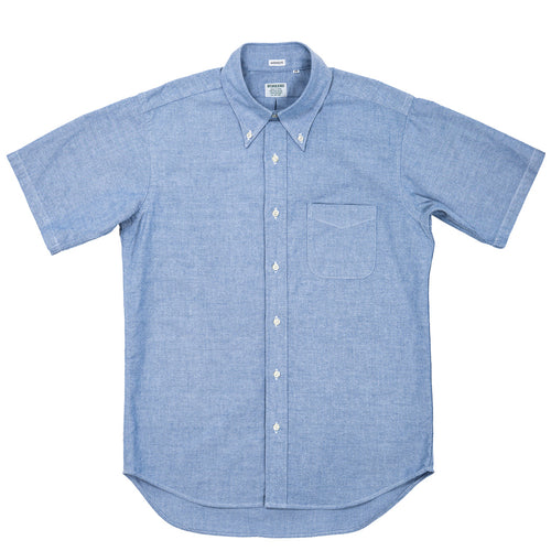 WORKERS  Modified Short Sleeve BD, OX, Blue