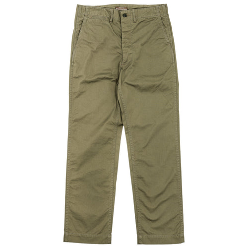 WORKERS  Officer Trousers, Regular Fit  8oz Hunter Green Chino