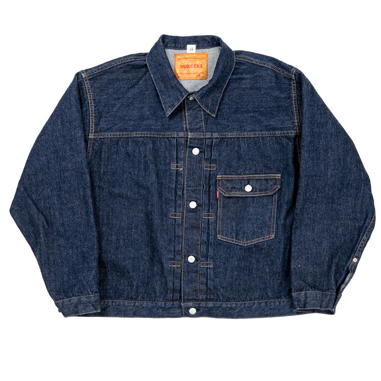 WORKERS  Lot 806XH, T-Back, 14.7 oz, Indigo Raw Denim