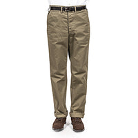 WORKERS  Officer Trousers, Regular Fit  8oz Hunter Green Chino
