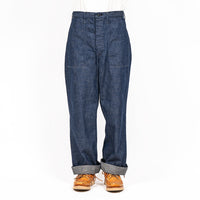 WORKERS  USN Baker Vintage Fit Brown Back Denim