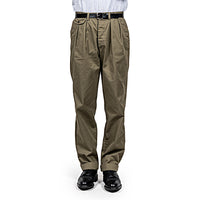 WORKERS  Officer Trousers, 2 Tuck, 8 oz Hunter Green Chino
