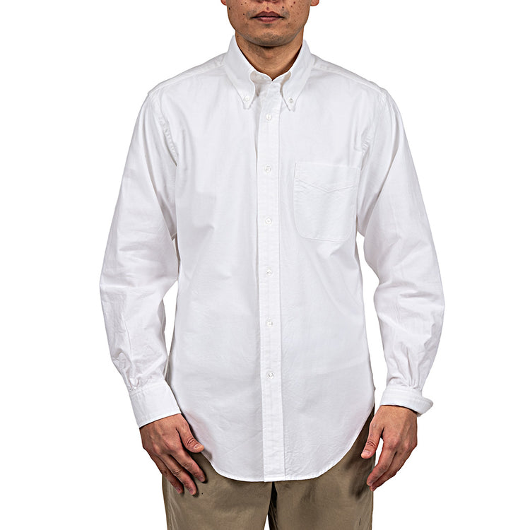 WORKERS  7 Button BD, San Joaquin Cotton OX, White
