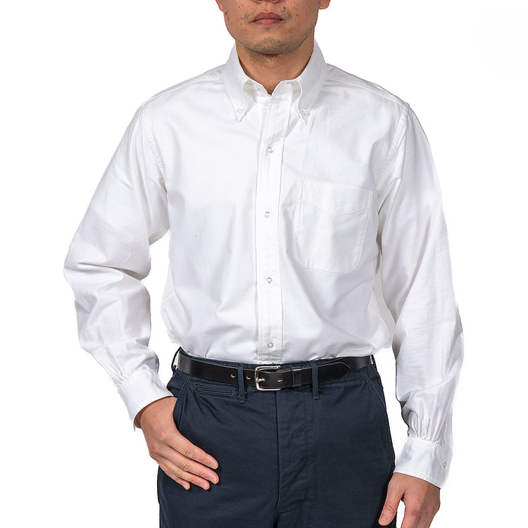 WORKERS  Modified 6 Button BD WHITE