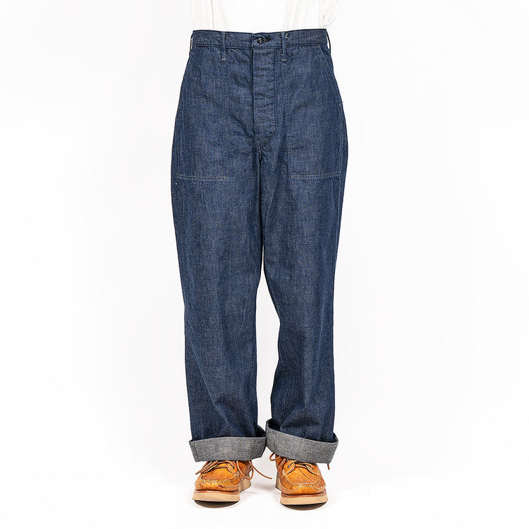 WORKERS USN Baker Vintage Fit Brown Back Denim