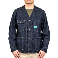 WORKERS   Engineer Jacket, 8 oz Pure Indigo Denim