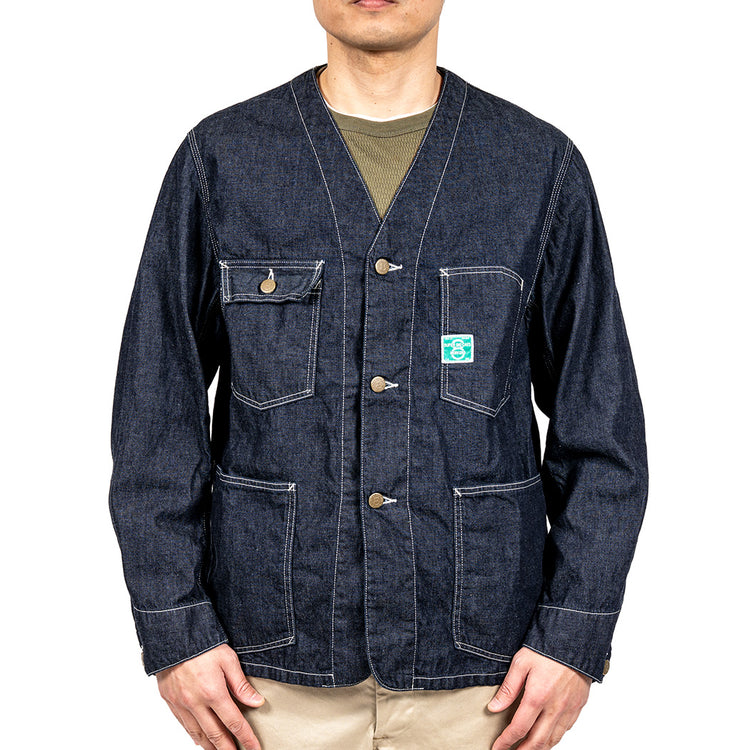 WORKERS   Engineer Jacket, 8 oz Pure Indigo Denim