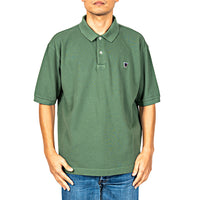 WORKERS  BIG Fit Polo, Forest Green