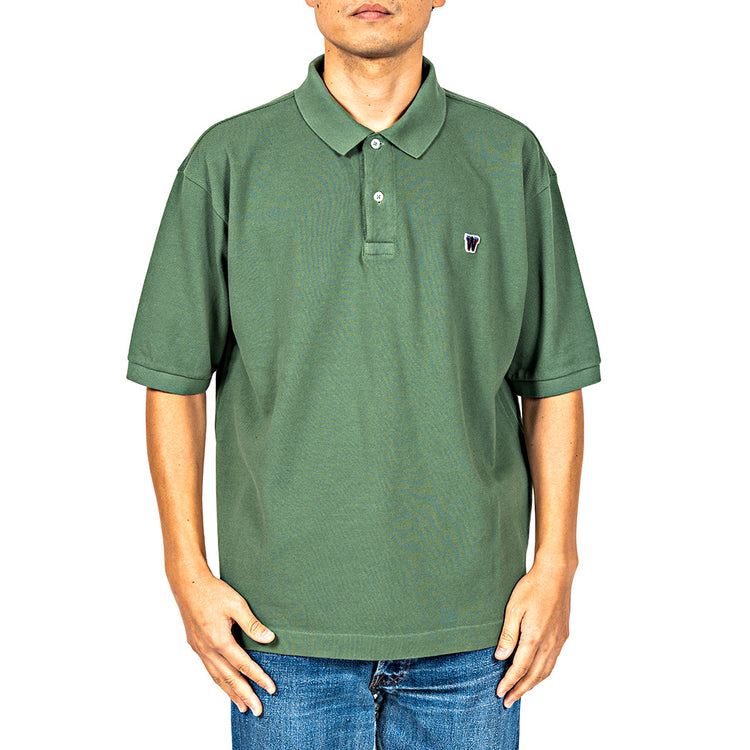 WORKERS  BIG Fit Polo, Forest Green
