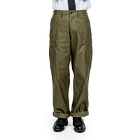 WORKERS  M-65 Trousers Mod, OD Reversed Sateen
