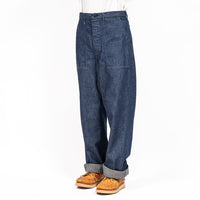 WORKERS USN Baker Vintage Fit Brown Back Denim