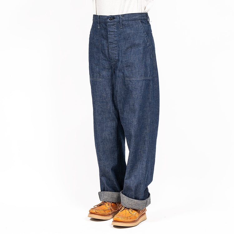 WORKERS USN Baker Vintage Fit Brown Back Denim
