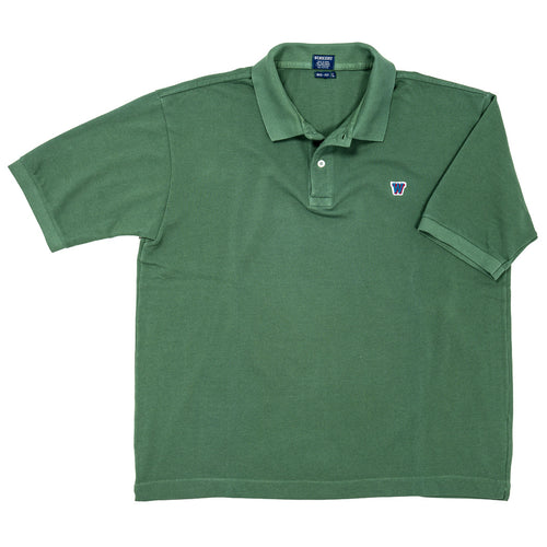 WORKERS  BIG Fit Polo, Forest Green