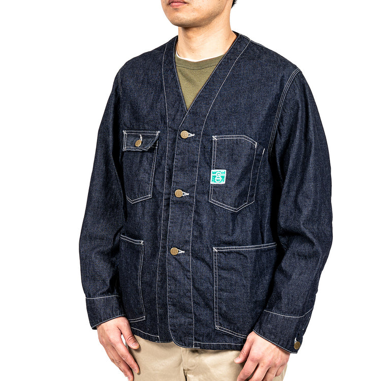 WORKERS   Engineer Jacket, 8 oz Pure Indigo Denim