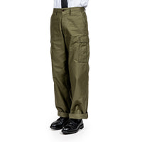 WORKERS  M-65 Trousers Mod, OD Reversed Sateen