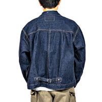 WORKERS  Lot 806XH, T-Back, 14.7 oz, Indigo Raw Denim