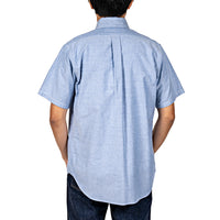 WORKERS  Modified Short Sleeve BD, OX, Blue