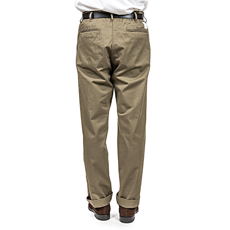 WORKERS  Officer Trousers, Regular Fit  8oz Hunter Green Chino