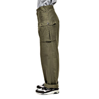 WORKERS  M43 Trousers Mod, OD Herringbone
