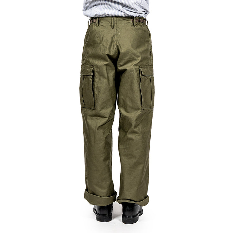 WORKERS  M-65 Trousers Mod, OD Reversed Sateen