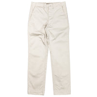 WORKERS  Officer Trousers Regular Type2, Pearl White Chino
