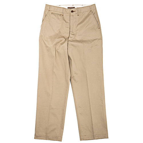 WORKERS  Officer Trousers Vintage Fit, Khaki No-1