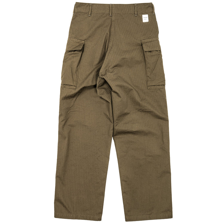 WORKERS M43 Trousers Mod, Khaki Herringbone
