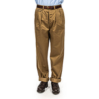 WORKERS  Officer Trousers, 2 Tuck, USMC Khaki,  10oz Chino