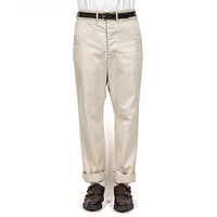 WORKERS  Officer Trousers Regular Type2, Pearl White Chino