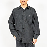 WORKERS  Yama-Poke Work Shirt, Smoky Chambray