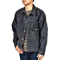 WORKERS  Lot 806XX, T-back, 13.7 oz, Black Raw Denim